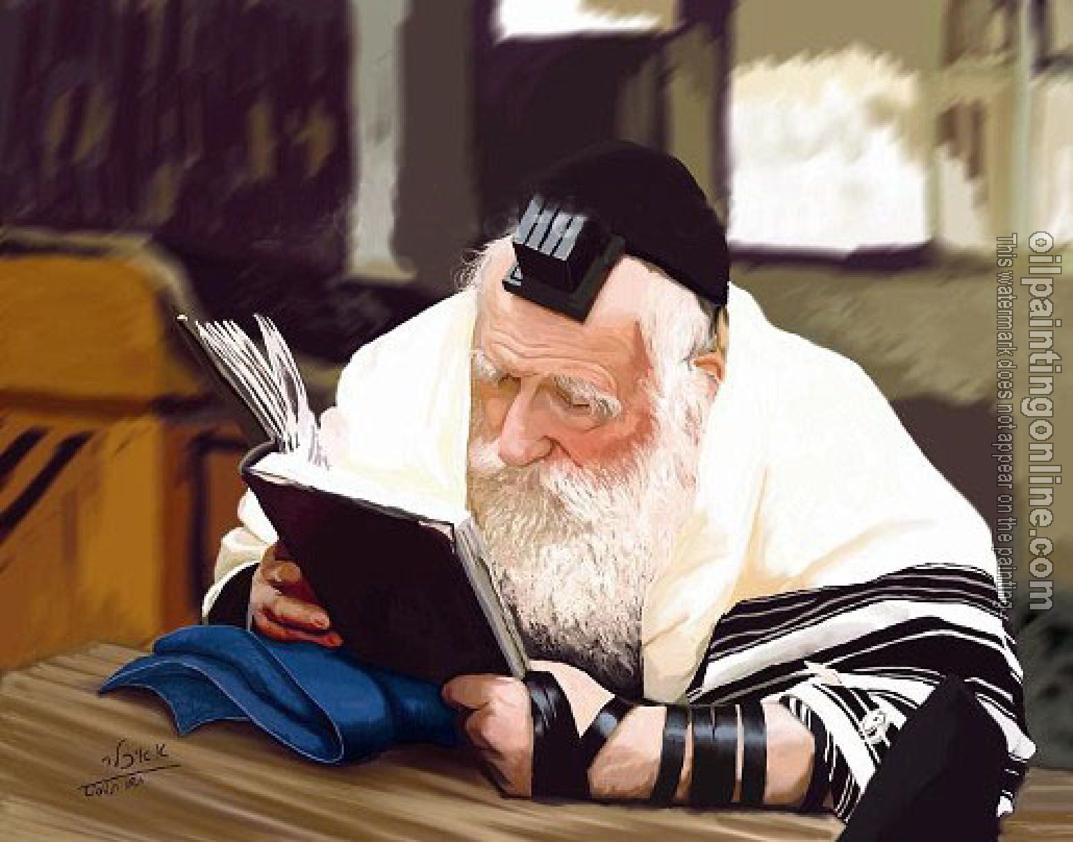 Oil Painting Reproduction - Jewish art